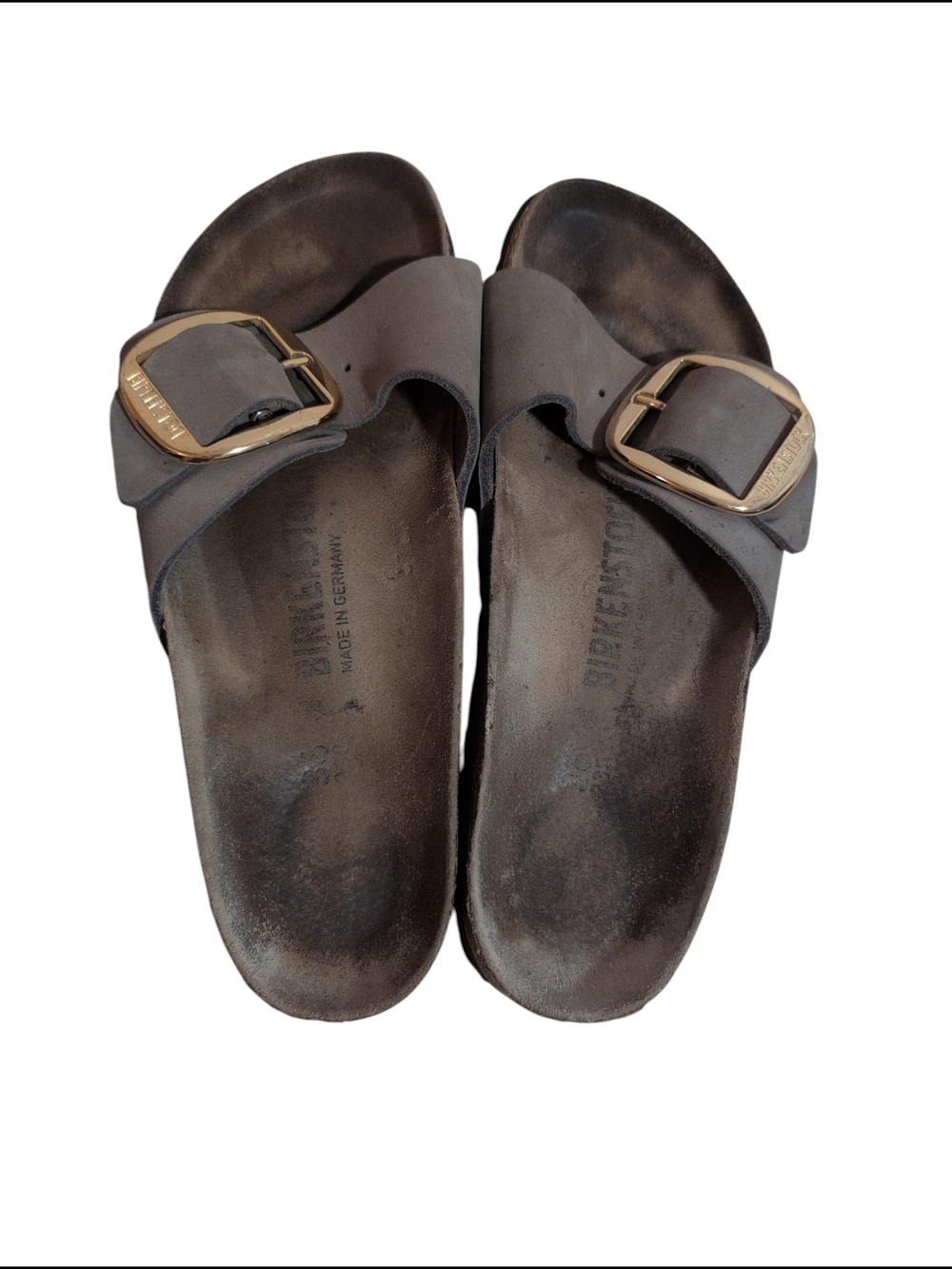 Birkenstock Madrid Single Strap Suède Sandals